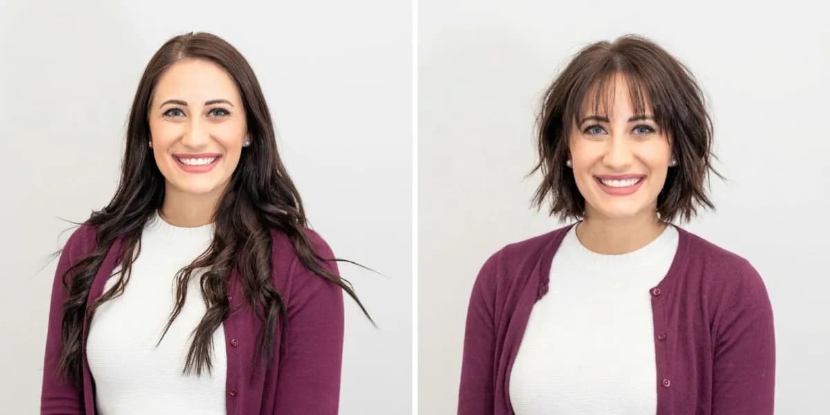 Shag before and after